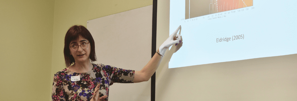 Astrophysicist Jan Eldridge